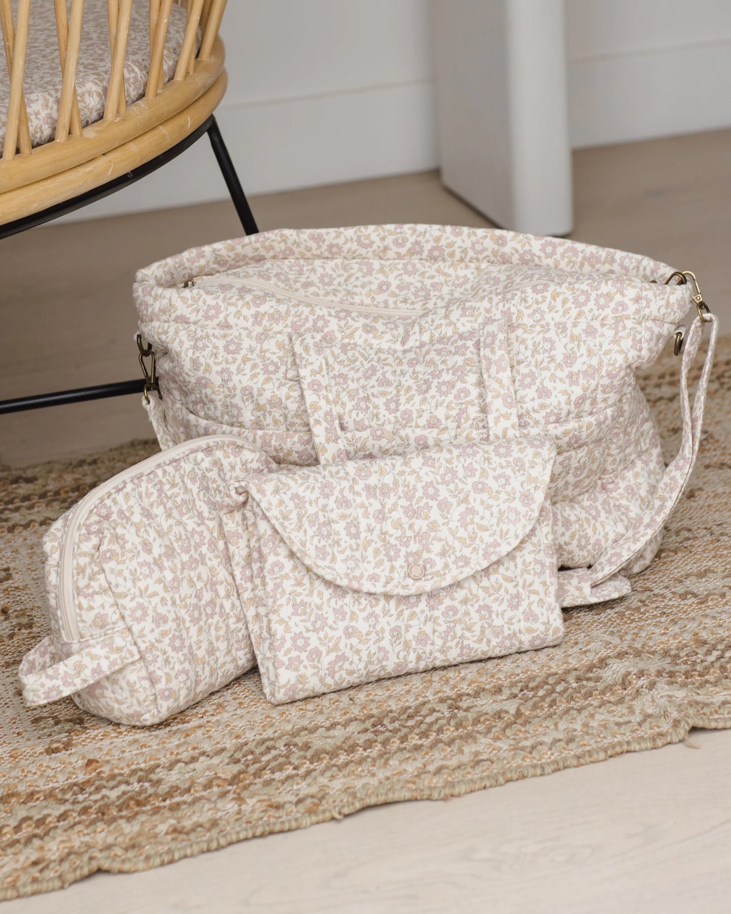 Diaper Bag + Changing Pad Set