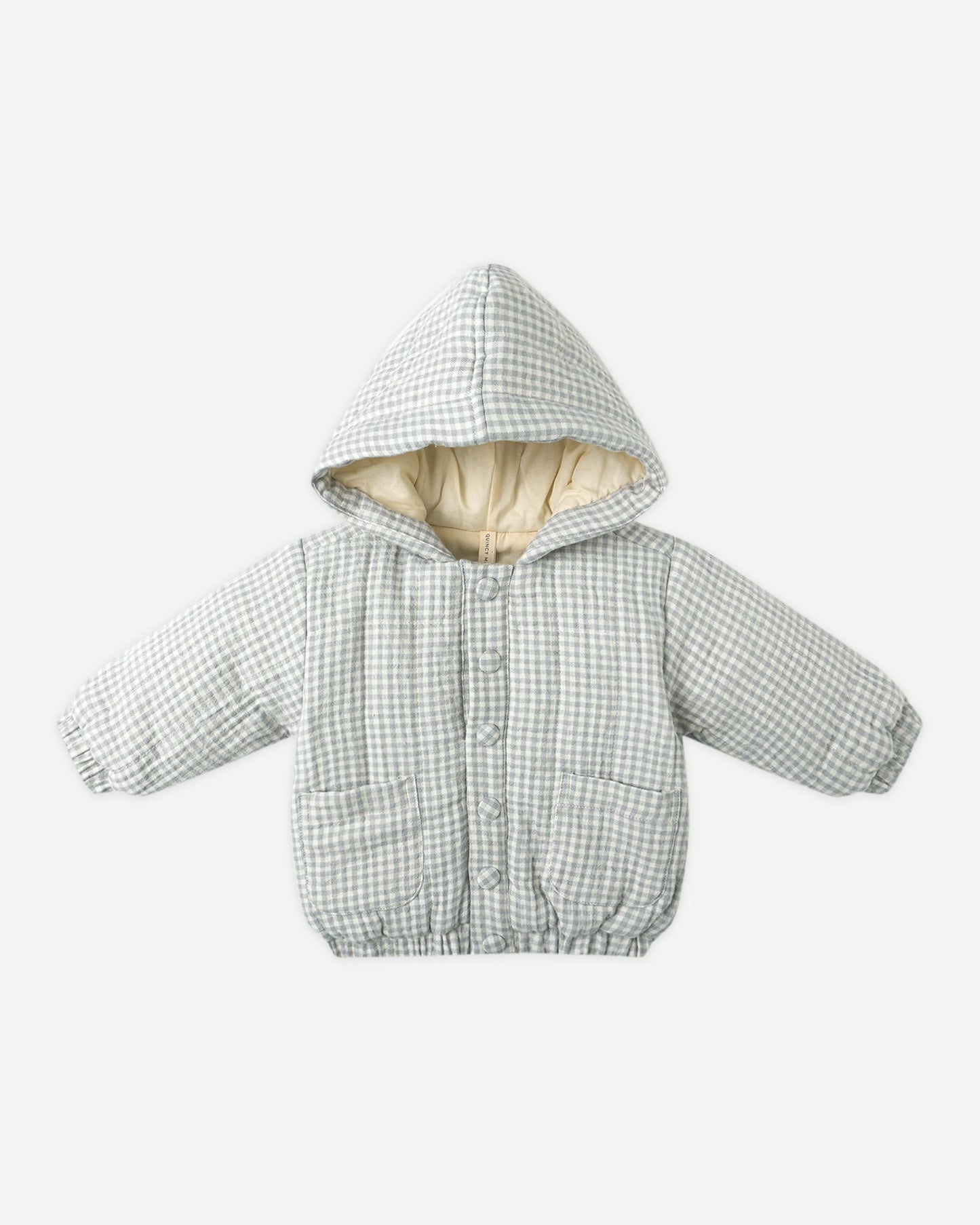 Quincy Mae- Hooded Woven Jacket