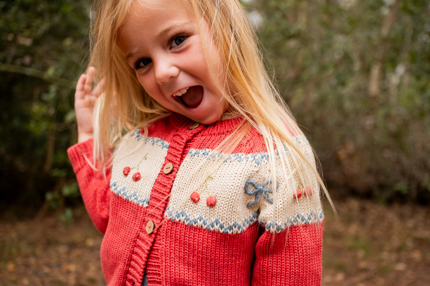 Wild Wawa- Sweetheart Cardigan