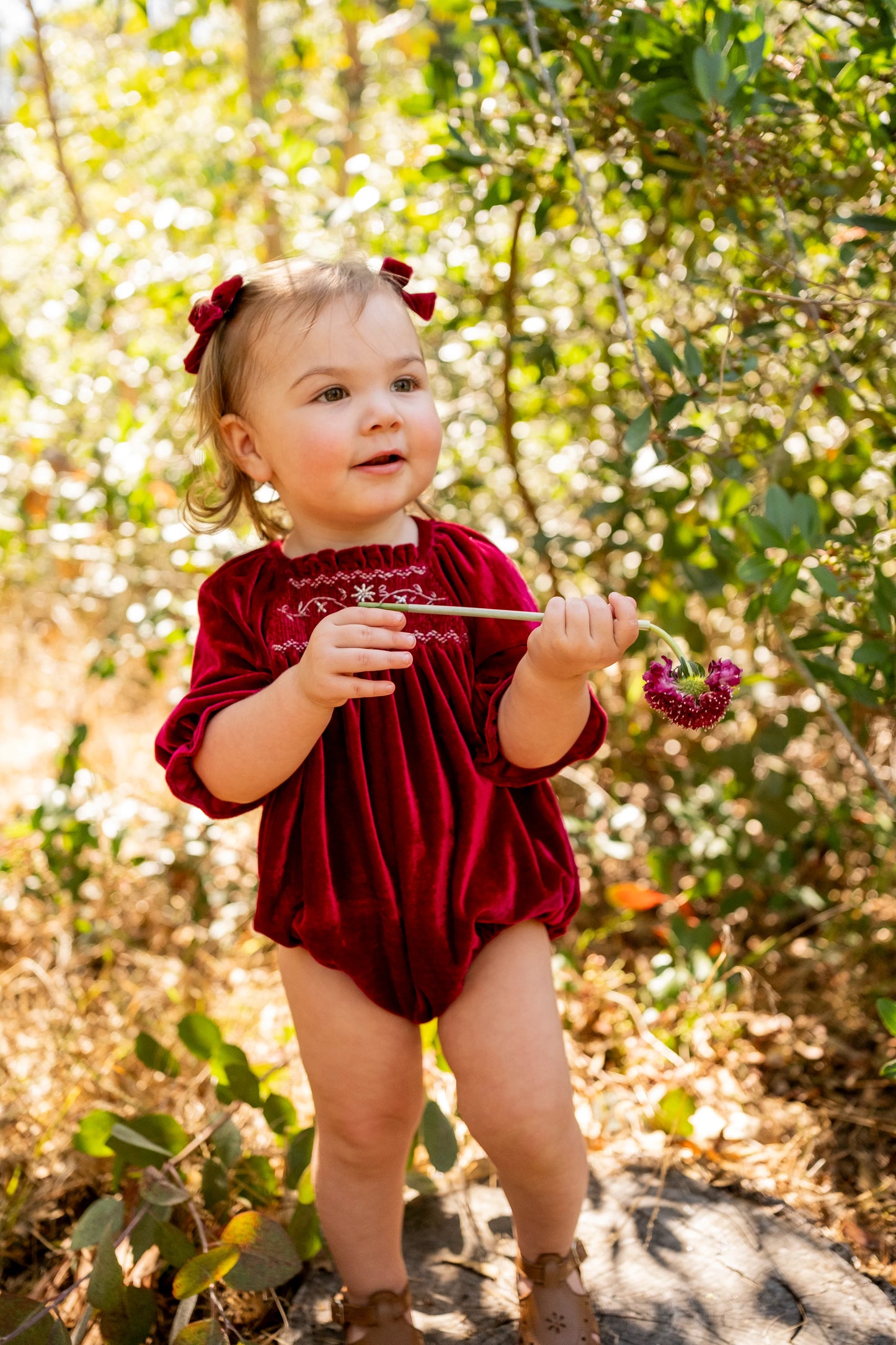 Wild Wawa- Smocked Romper