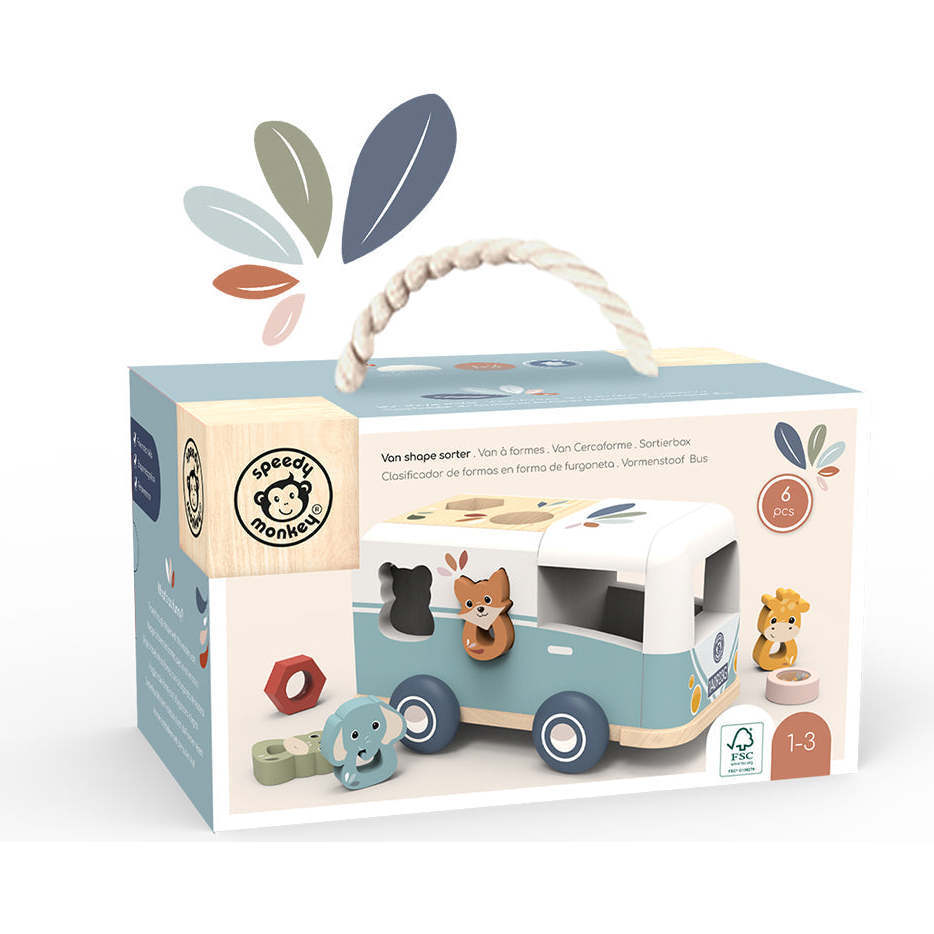 Speedy Monkey-Van Shape Sorter