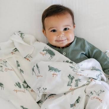 Bamboo Muslin Swaddles