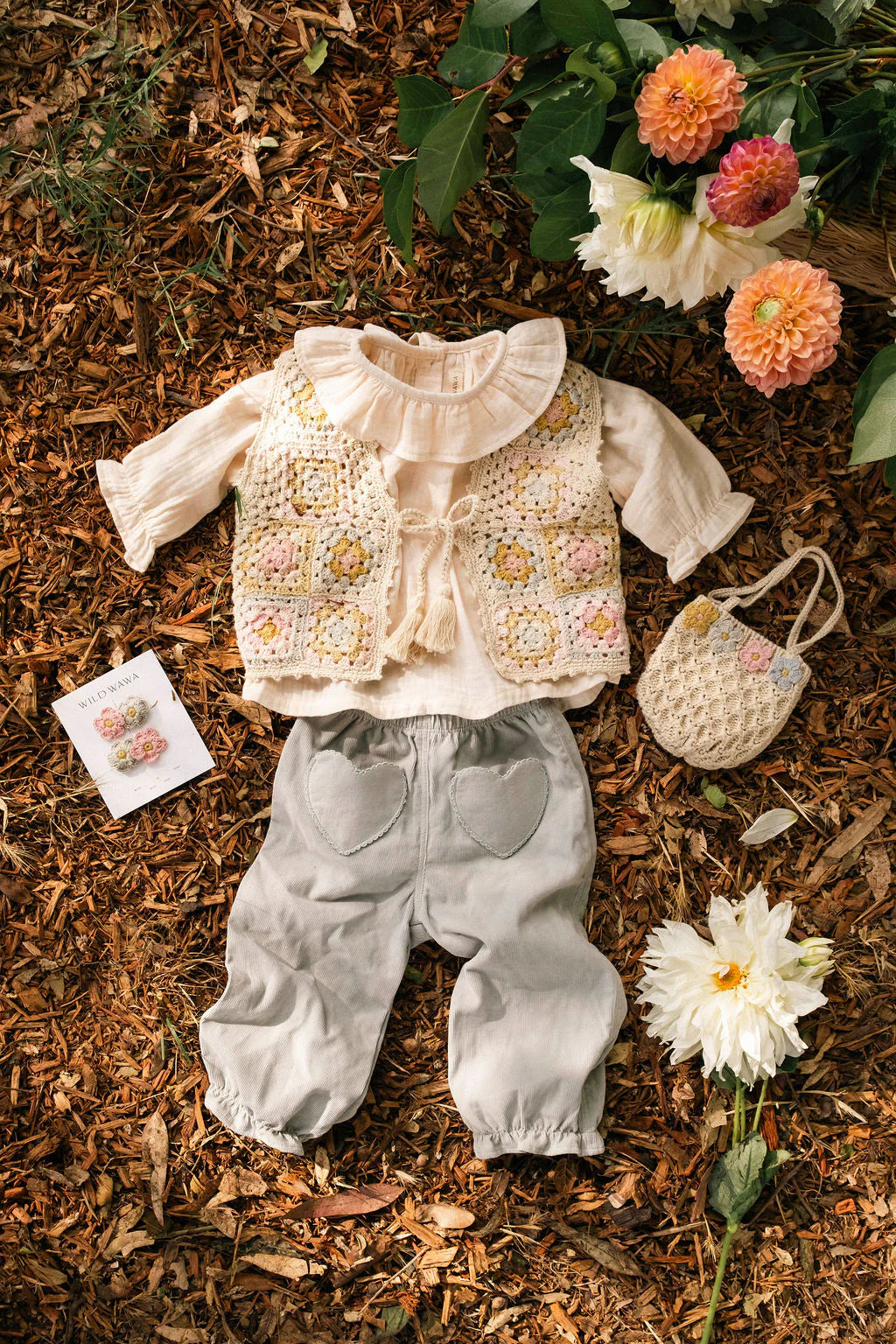 Wild Wawa- Patchwork Vest