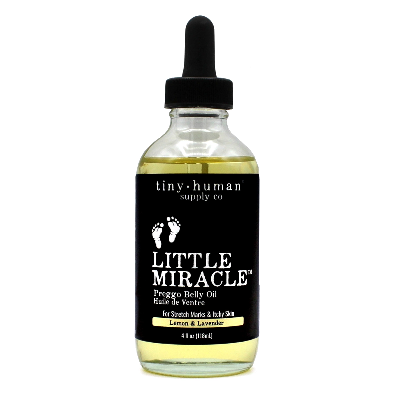 Tiny Human-Little Miracle Belly Oil-Lemon And Lavender