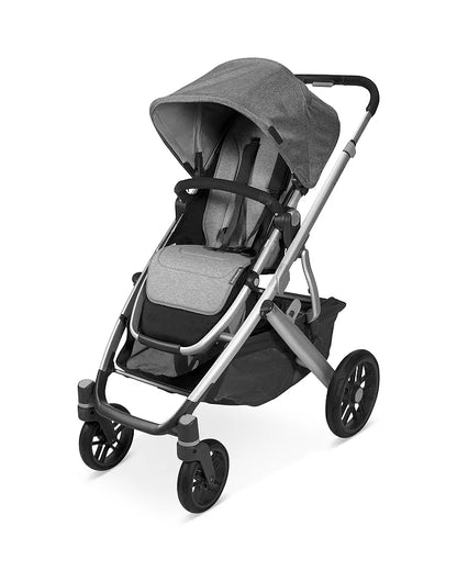 Uppa Baby-Reversible Seat Liner - Phoebe - Breathable Light Grey | Cozy Fleece