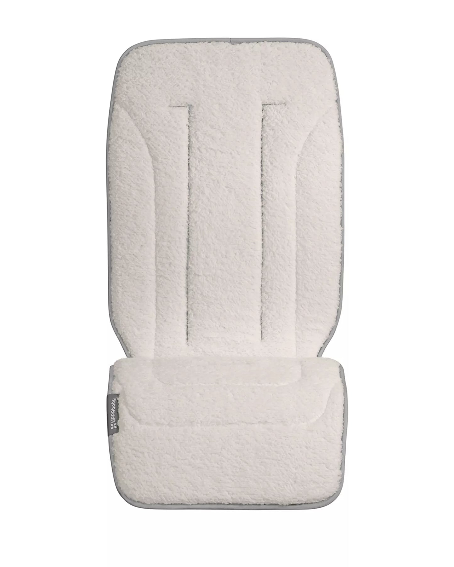 Uppa Baby-Reversible Seat Liner - Phoebe - Breathable Light Grey | Cozy Fleece