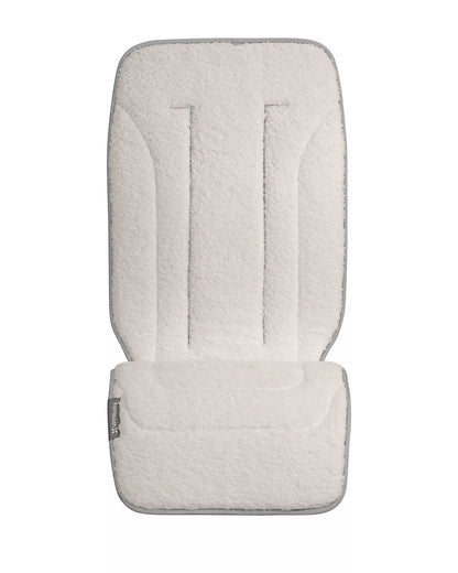 Uppa Baby-Reversible Seat Liner - Phoebe - Breathable Light Grey | Cozy Fleece