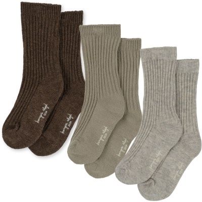 Konges Slojd-Rib Socks 3PK