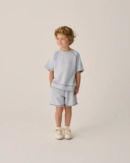 Rylee + Cru-Short Sleeve Sweatshirt