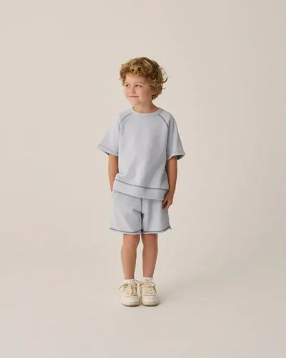 Rylee + Cru-Short Sleeve Sweatshirt