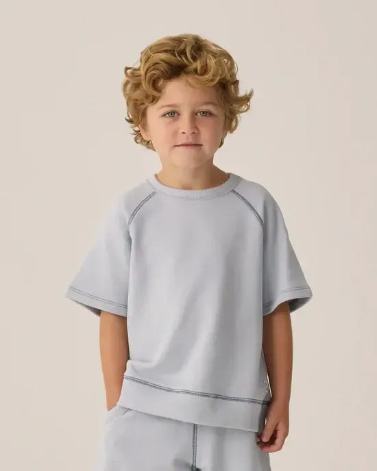 Rylee + Cru-Short Sleeve Sweatshirt