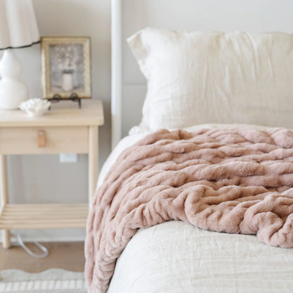 Double Ruched Blanket XL