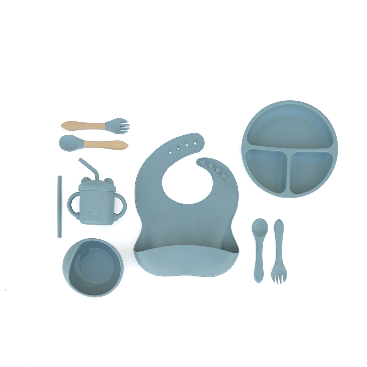 Baby Blues & Pink- My First Meal Set