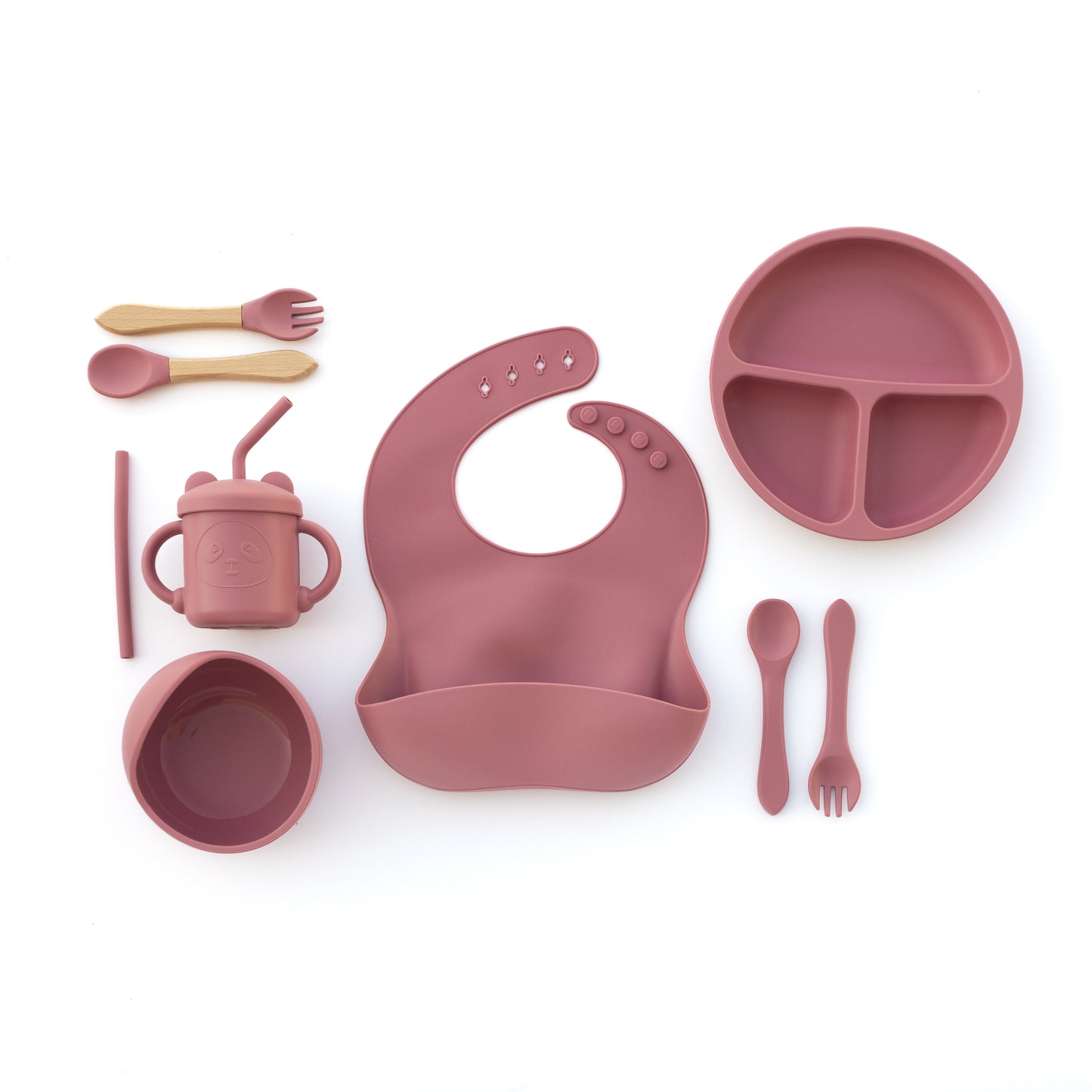 Baby Blues & Pink- My First Meal Set