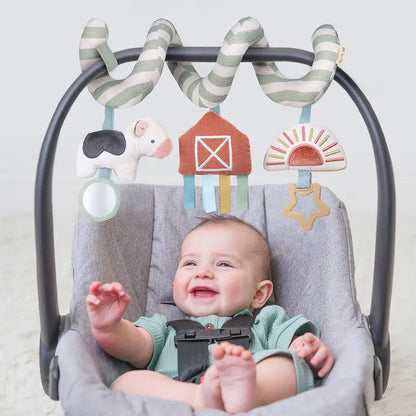 Itzy Spiral Car Seat Activity Rainbow