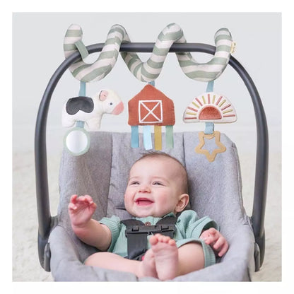 Itzy Ritzy-Spiral Car Seat Activity Toy Farm