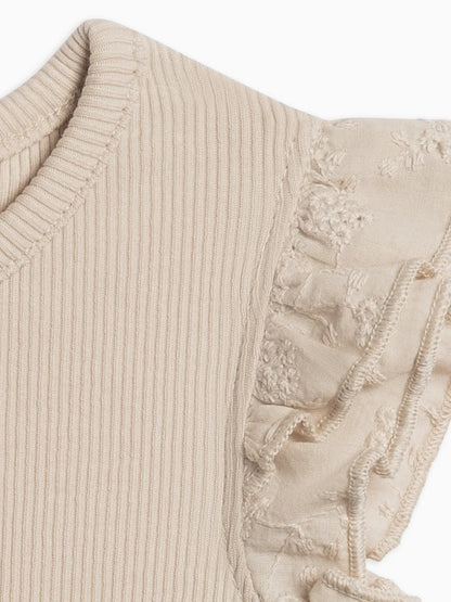 Colored Organics- Maggie Ribbed Bodysuit