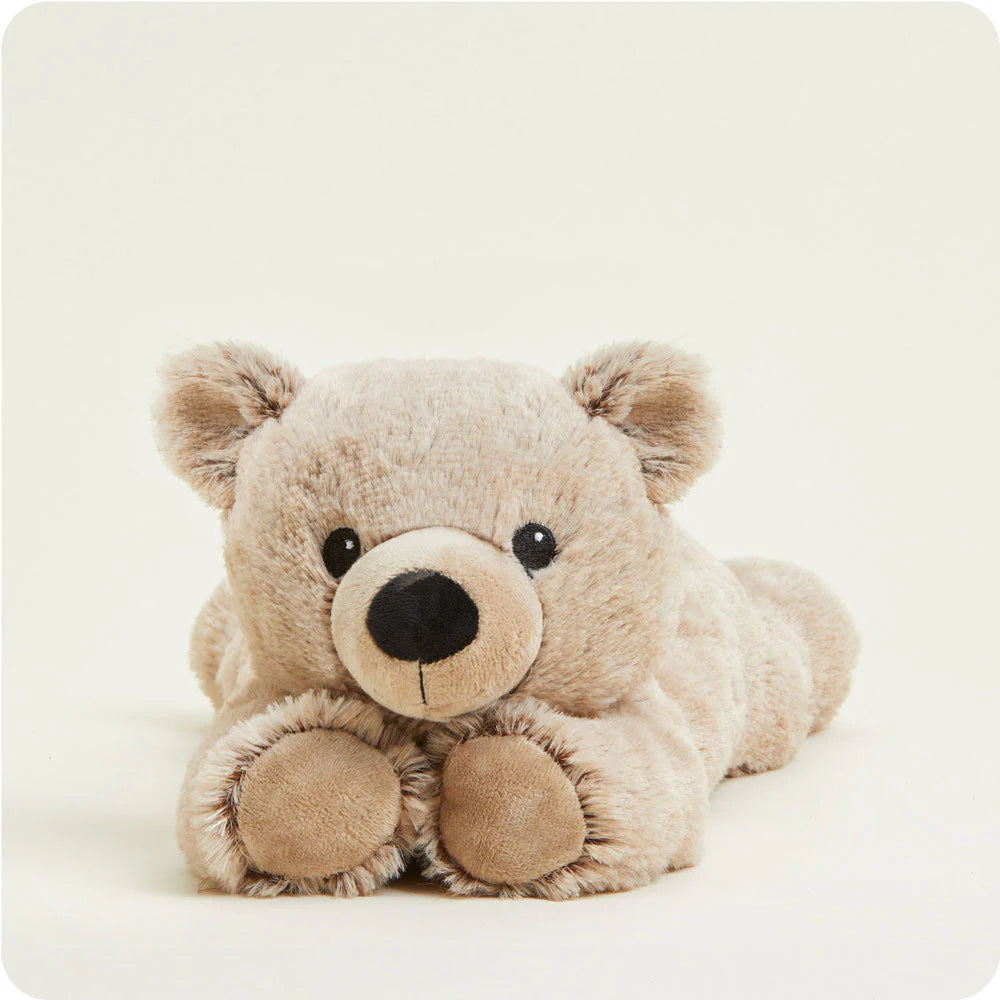 Warmies Brown Bear - Laying Down