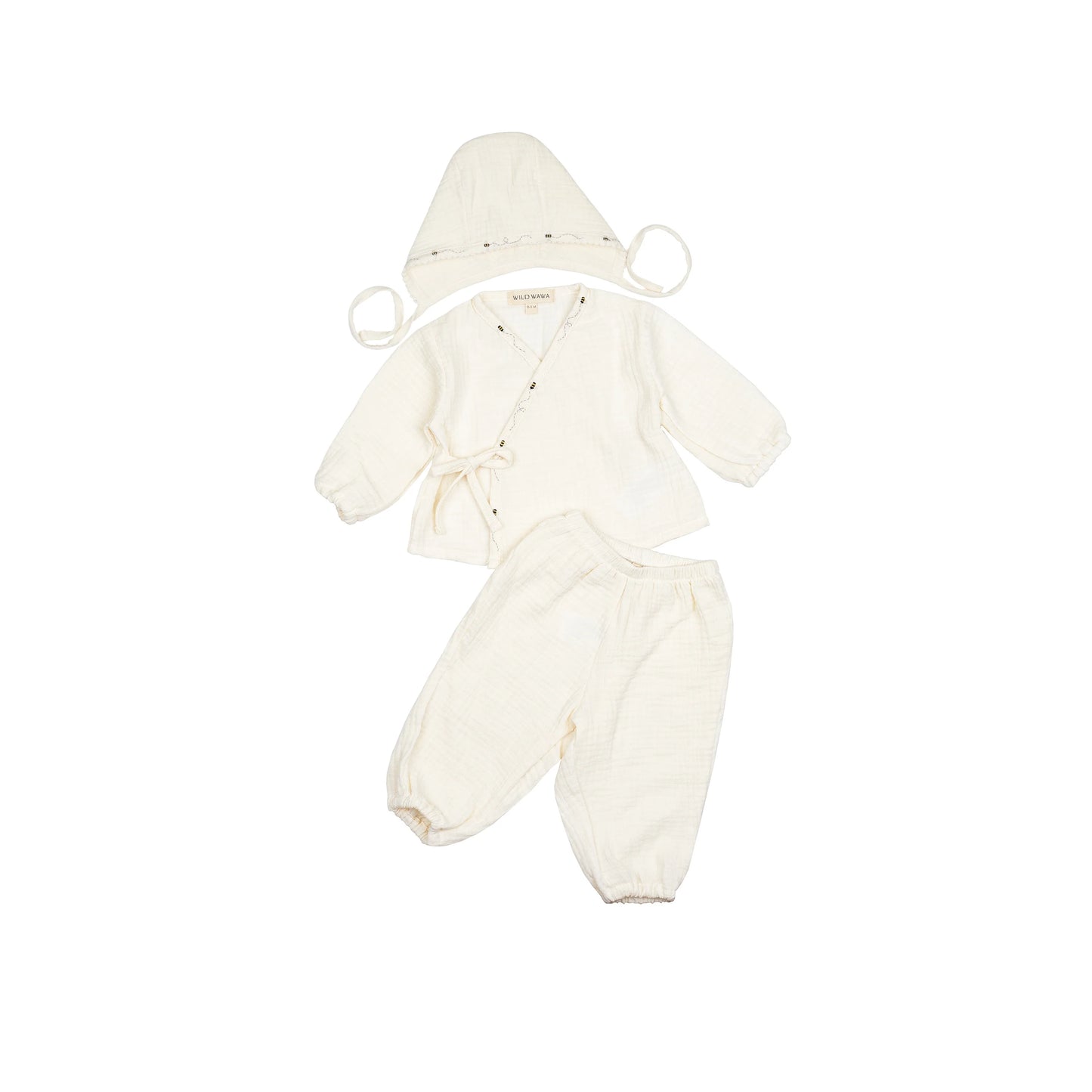 Wild Wawa- Gauze Three Piece Set