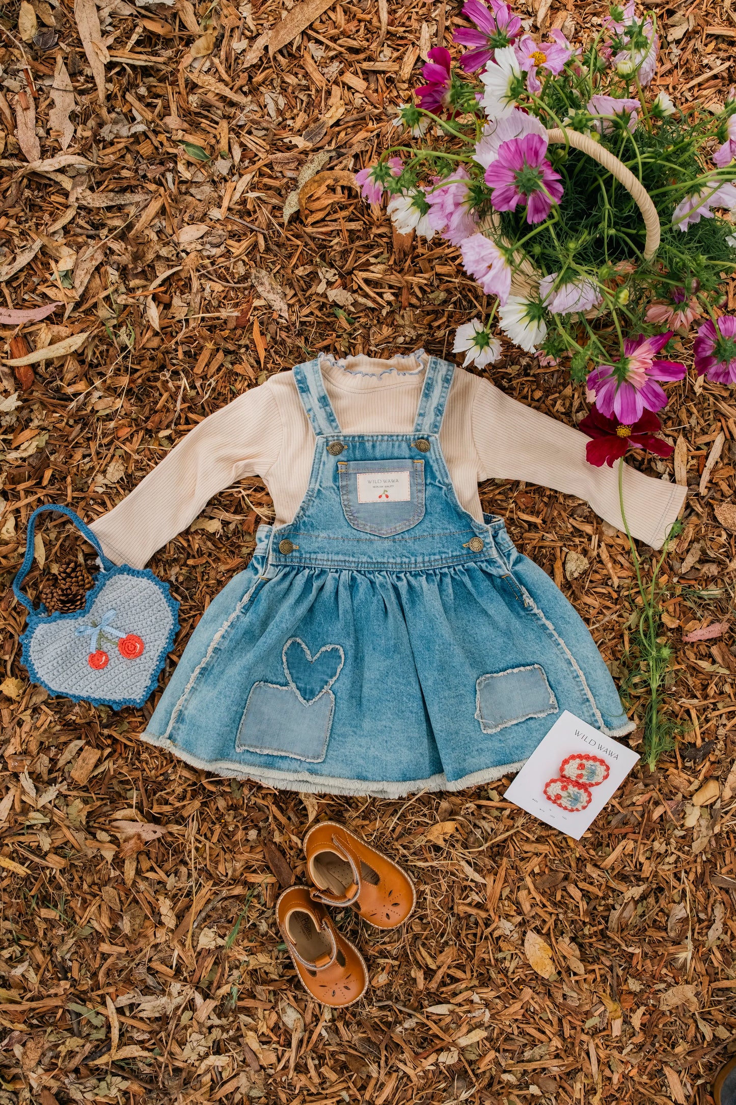 Wild Wawa-Crochet Heart Purse