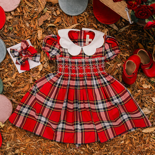 Wild Wawa-Scallop Dress