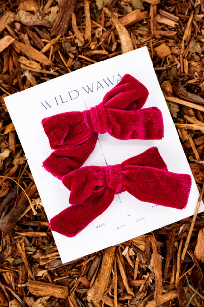 Wild Wawa-Bow Clip Set