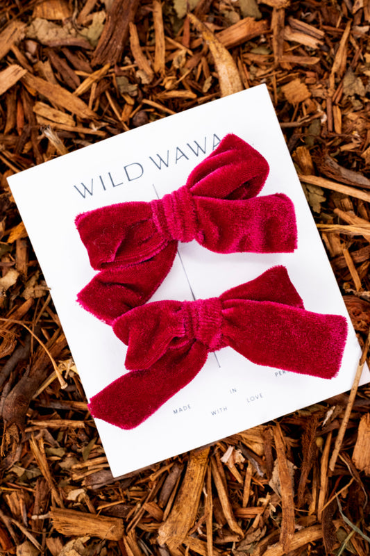 Wild Wawa-Bow Clip Set