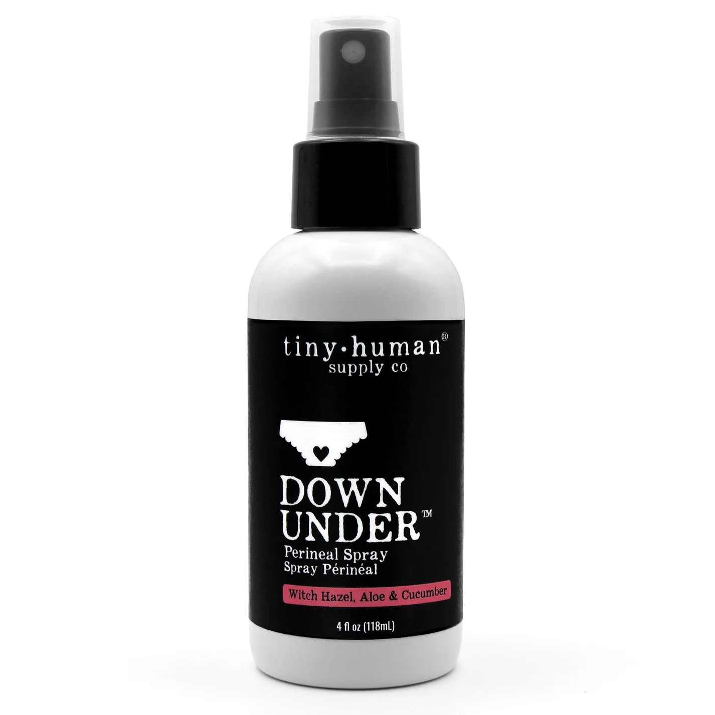 Tiny Human-Down Under Perineal Spray