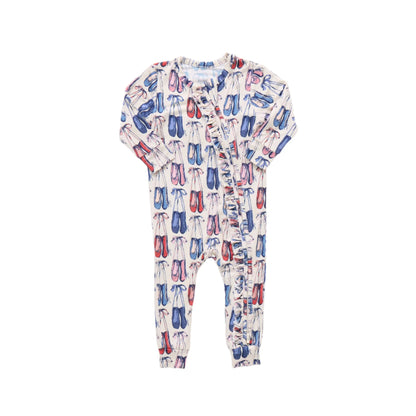 Pink Chicken- Bamboo Romper