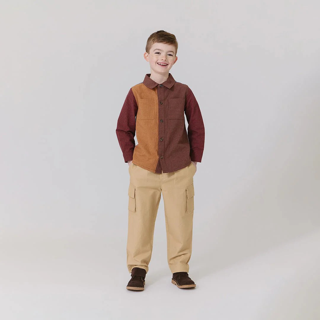 Pink Chicken- Baby Boys jack Shirt