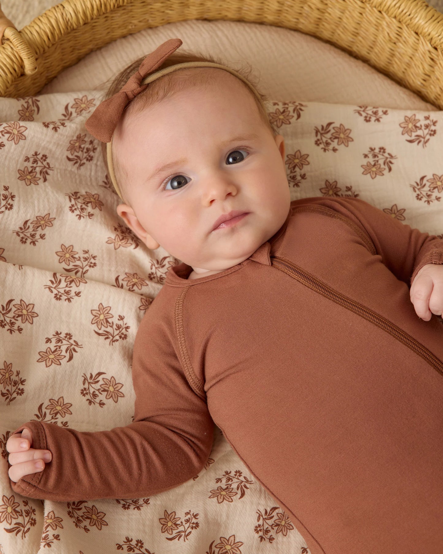 Quincy Mae- Bamboo Zip Footie