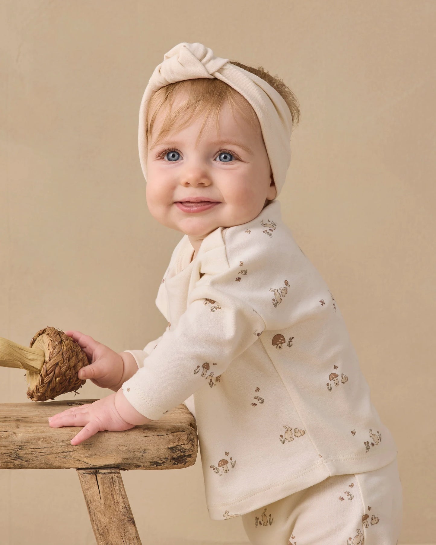 Knotted Headband- Natural