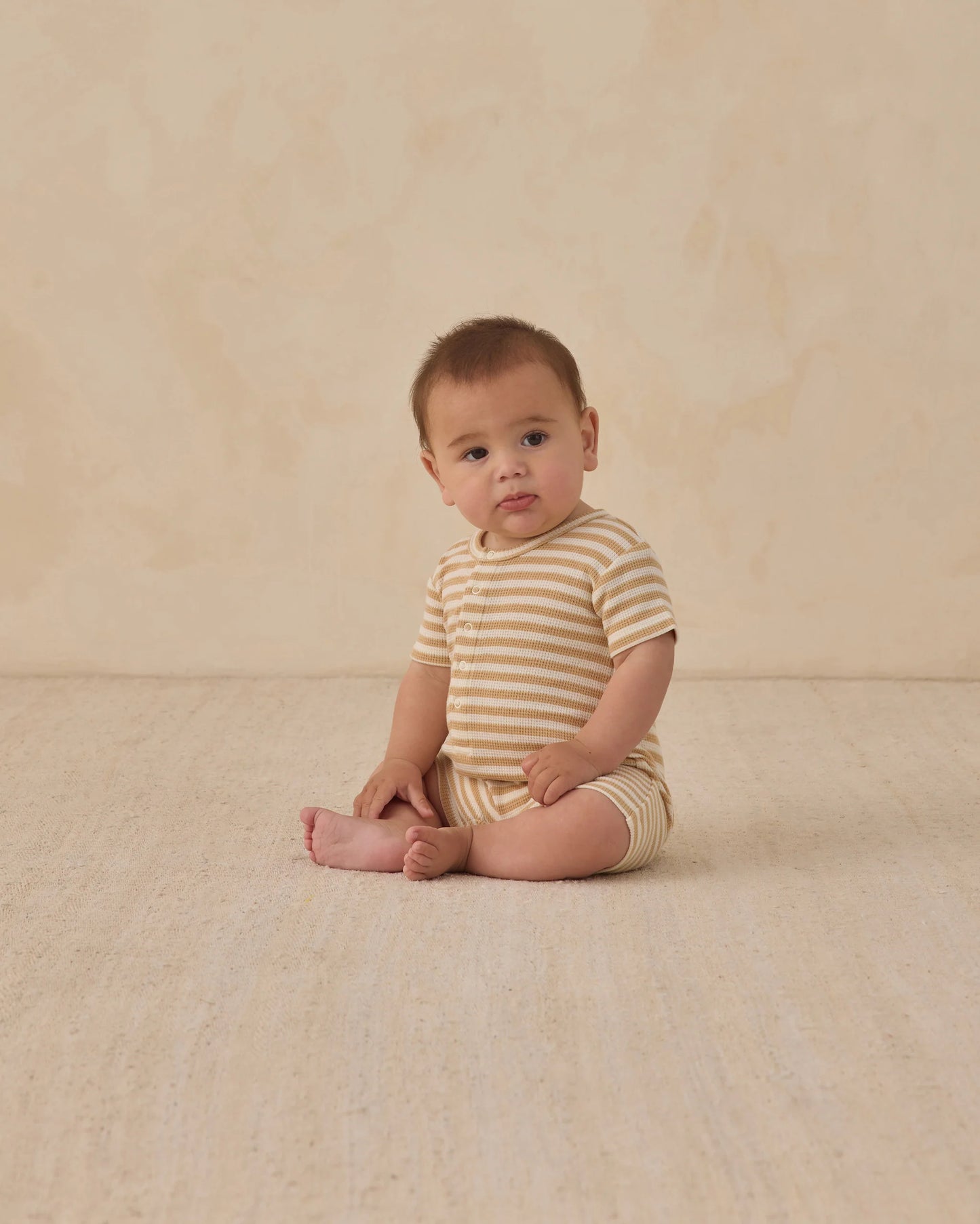 Waffle Snap Romper