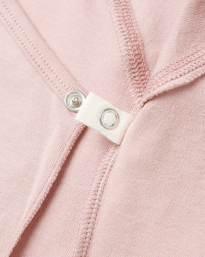 Quincy Mae- Wrap Top + Footed Pant Set