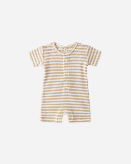 Waffle Snap Romper