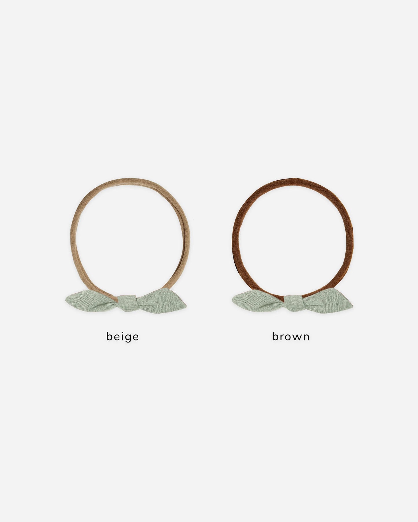 Quincy Mae- Little Knot Headband-Beige