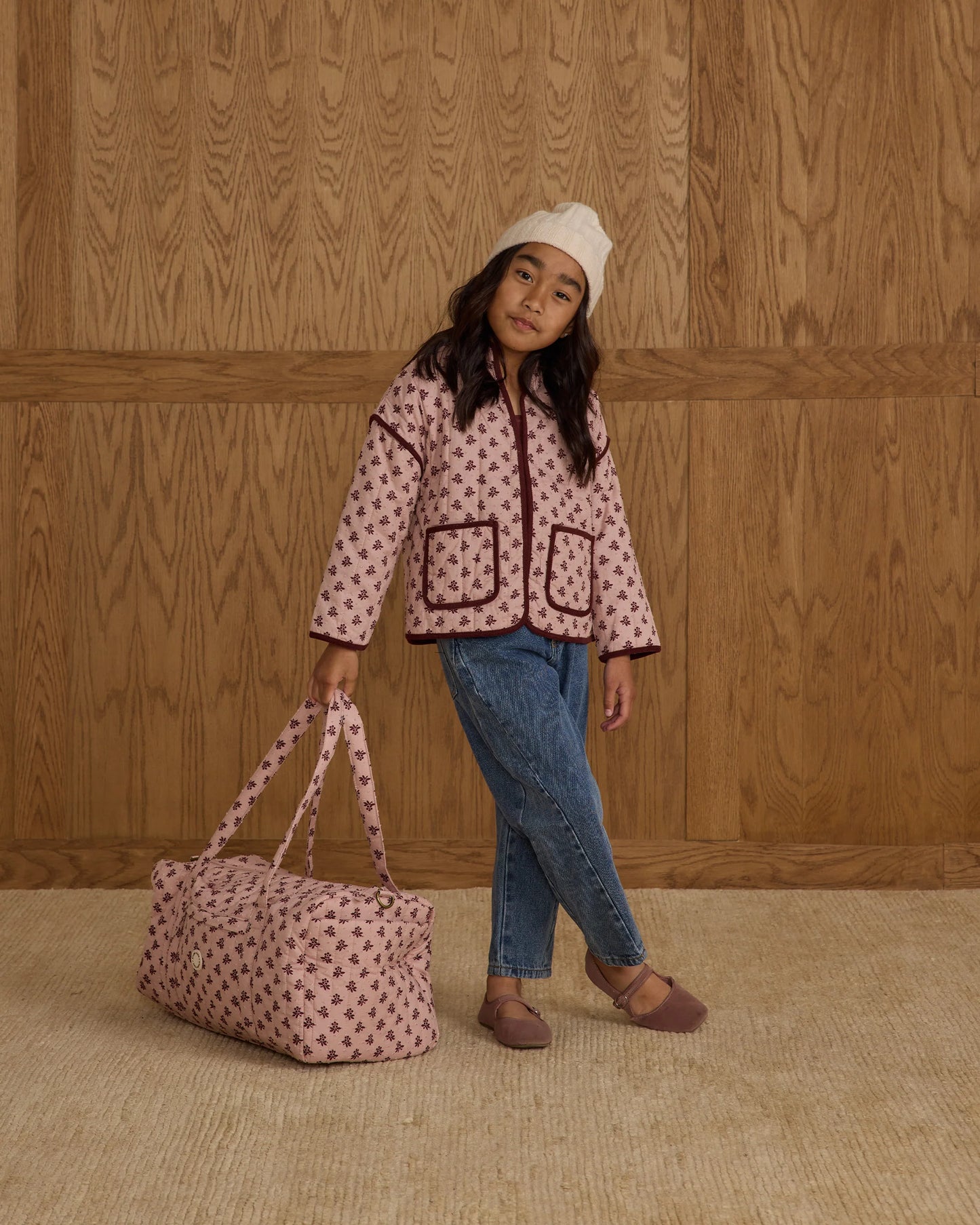 Rylee + Cru-Weekender Bag-Blush