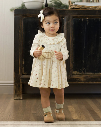 Rylee + Cru Ruffle Collar Dress