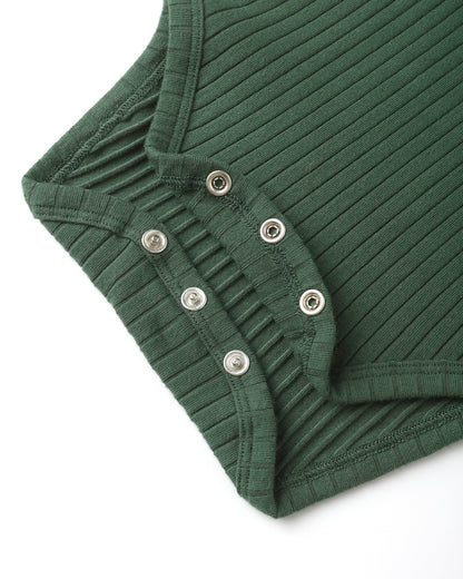 Rylee + Cru- Shoulder Ruffle Bodysuit