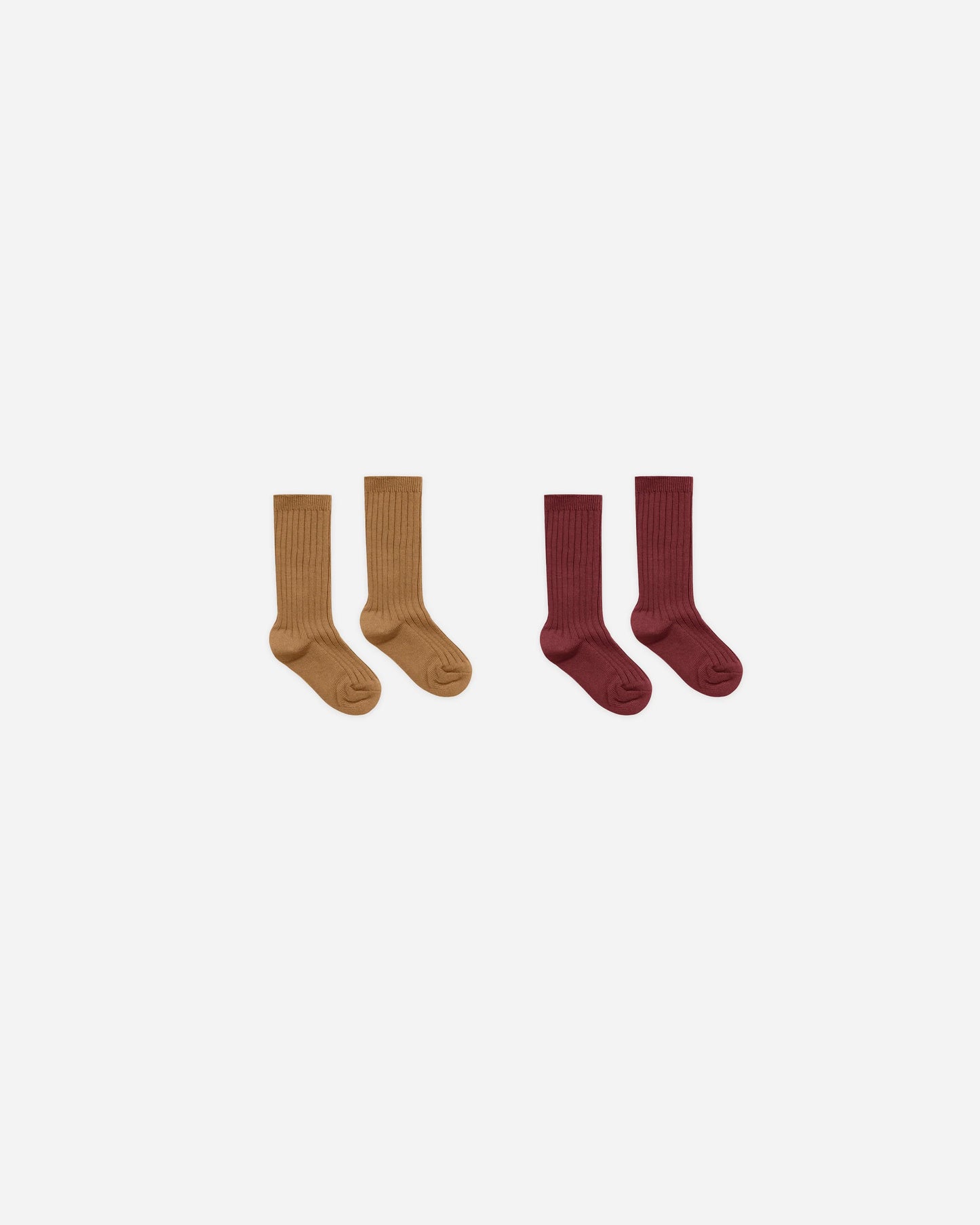 Rylee + Cru- Ribbed Socks 2 PK.