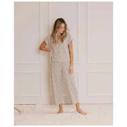 Rylee + Cru-Cropped Pajama Set