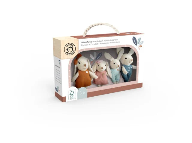 Speedy Monkey- Rabbit Family