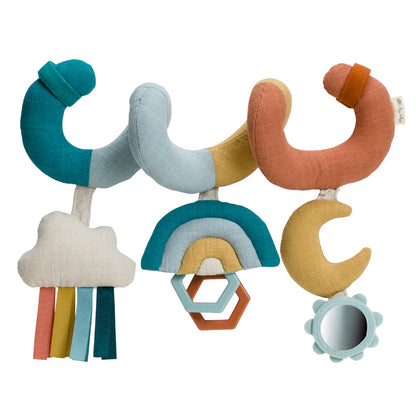 Itzy Spiral Car Seat Activity Rainbow