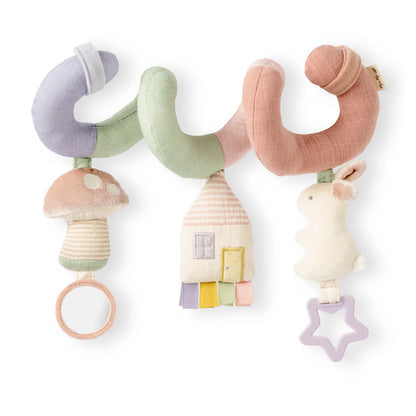 Itzy Spiral Car Seat Activity Pastel