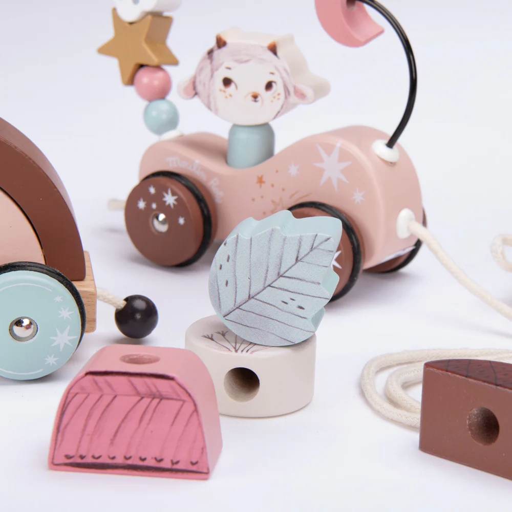 Moulin Roty-Pull Along Activity Train