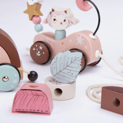 Moulin Roty-Pull Along Activity Train