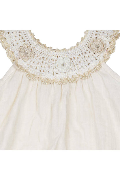 Wild Wawa- Petal Crochet Dress