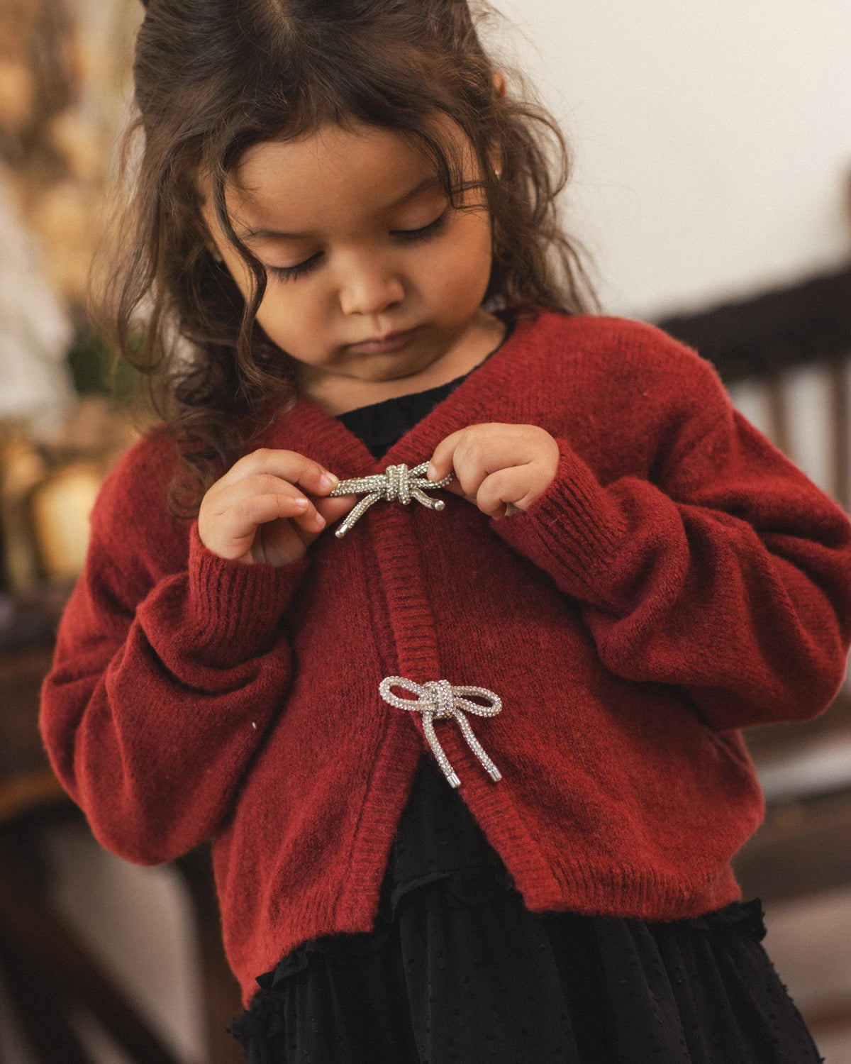 Bow Cardigan