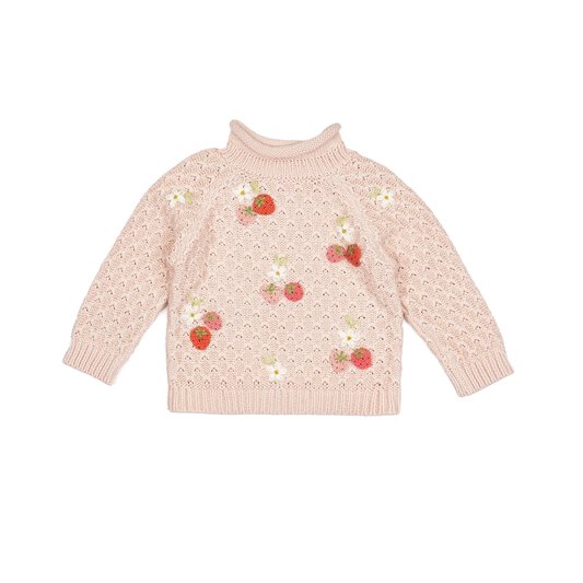 Wild Wawa-Strawberry Fields Sweater