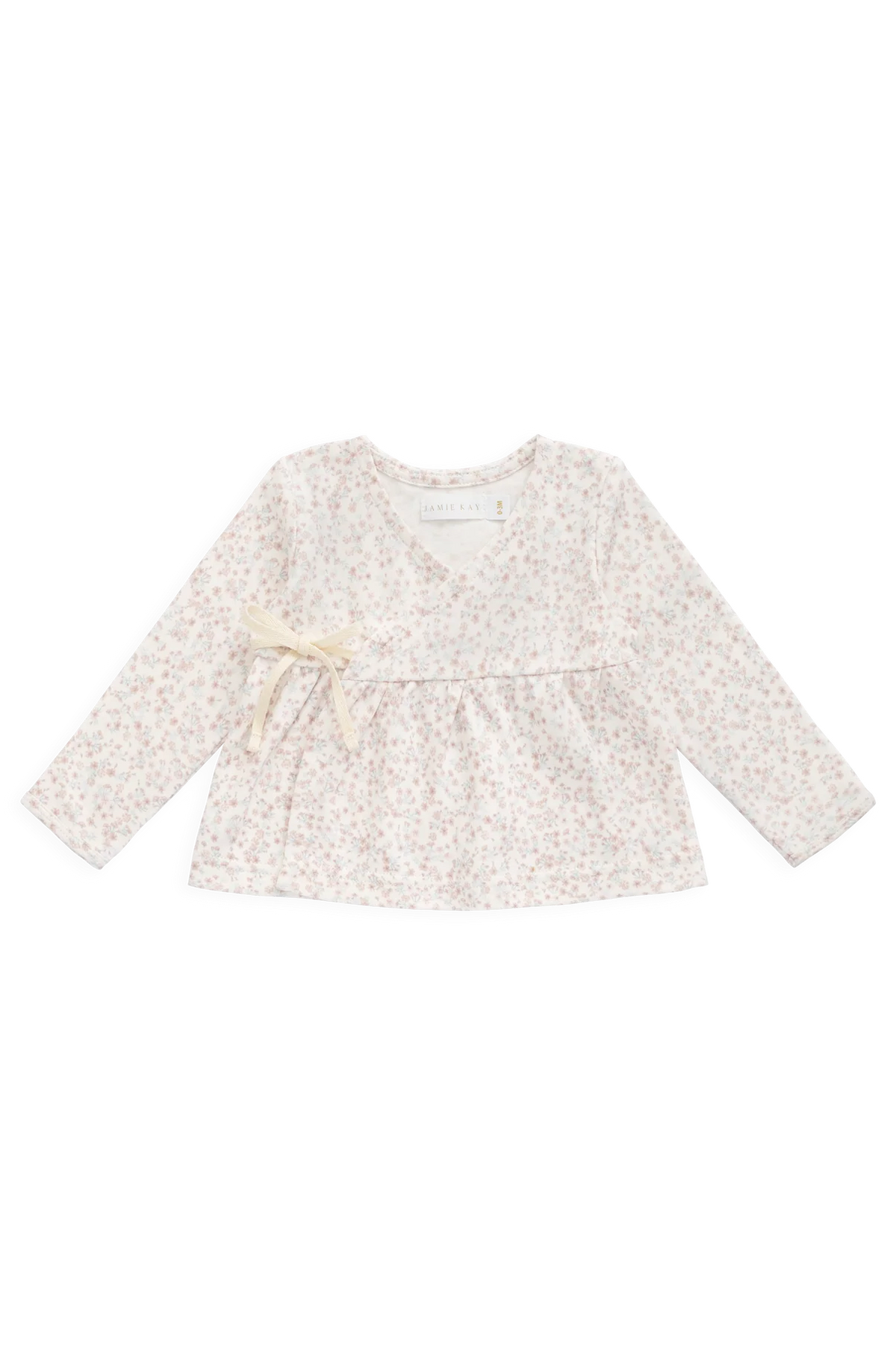 Clemence Wrap Top